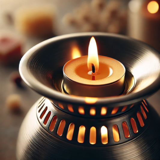 L'Importance de la Flamme de la Bougie Chauffe-plat dans un Brûleur de Fondant Parfumé